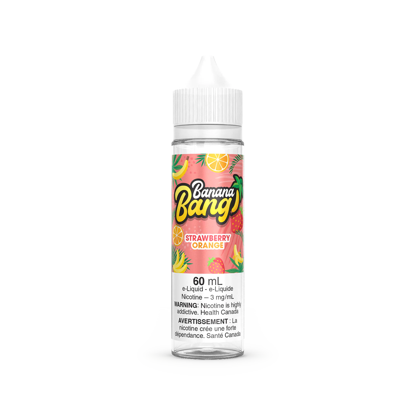 BANANA BANG ~ STRAWBERRY ORANGE 60ml 3mg