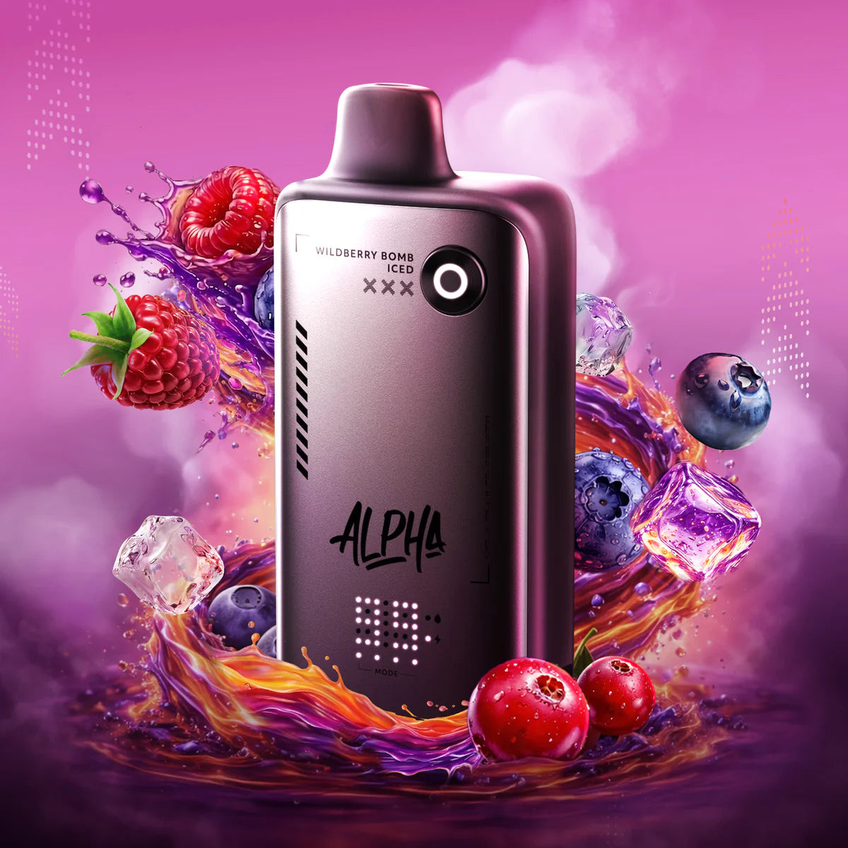 FLAVOUR BEAST ALPHA 80K DISPOSABLE ~ WILDBERRY BOMB
