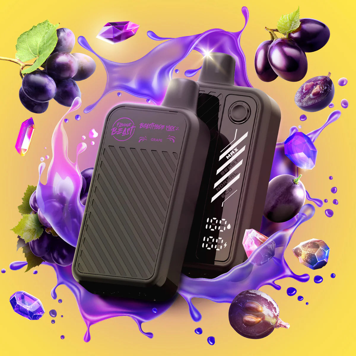 FLAVOUR BEAST MODE MAX 2 50K DISPOSABLE ~ GUSHIN' GRAPE