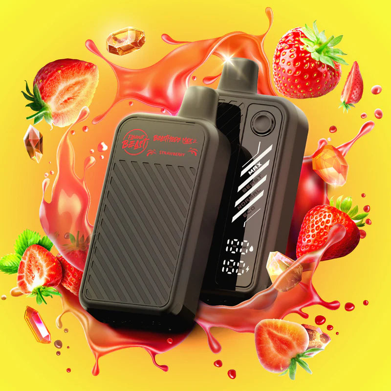 FLAVOUR BEAST MODE MAX 2 50K DISPOSABLE ~ GUSHIN' STRAWBERRY