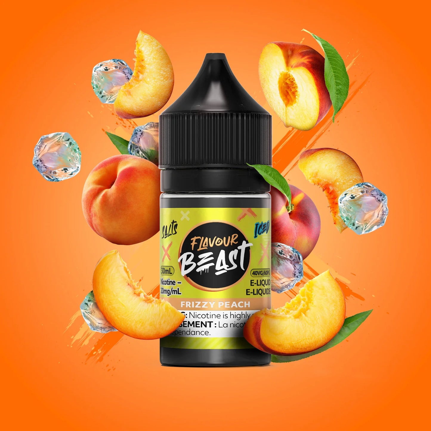 FLAVOUR BEAST E-LIQUID ~ FRIZZY PEACH