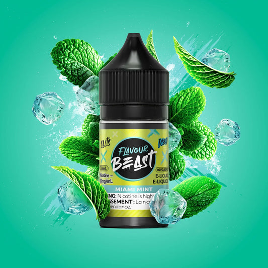 FLAVOUR BEAST E-LIQUID ~ MIAMI MINT