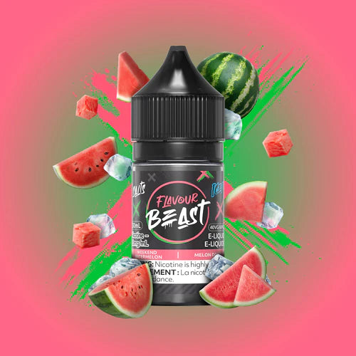 FLAVOUR BEAST E-LIQUID ~ WEEKEND WATERMELON ICED
