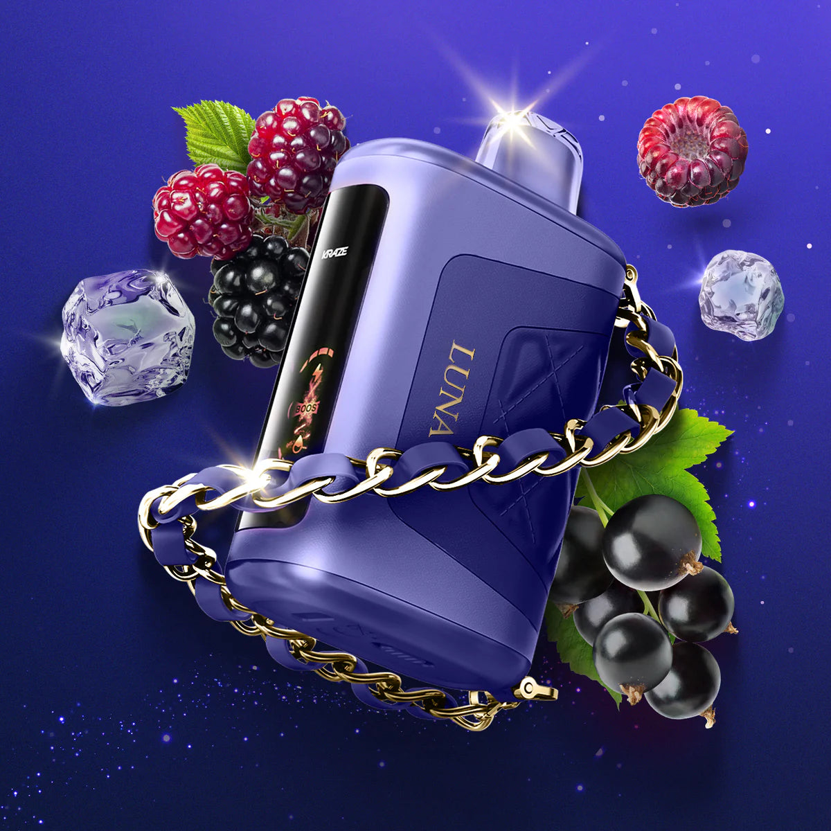 KRAZE LUNA 42K DISPOSABLE ~ MIDNIGHT RAZZ FROST