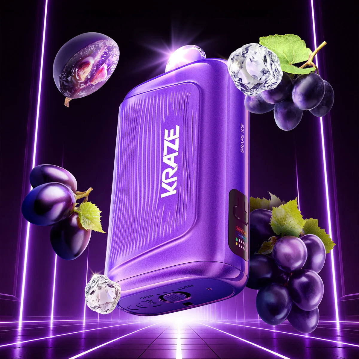 KRAZE GIGA 150K DISPOSABLE ~ GRAPE ICE