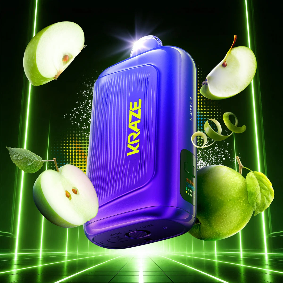 KRAZE GIGA 150K DISPOSABLE ~ S. APPLE G