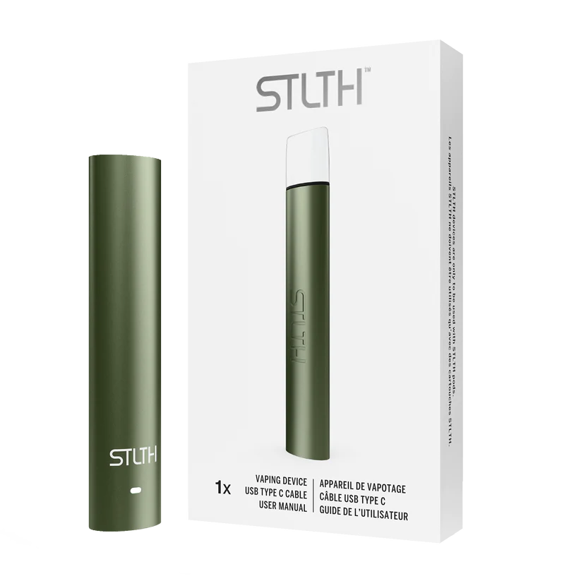 STLTH TYPE C DEVICE KIT - GREEN METAL