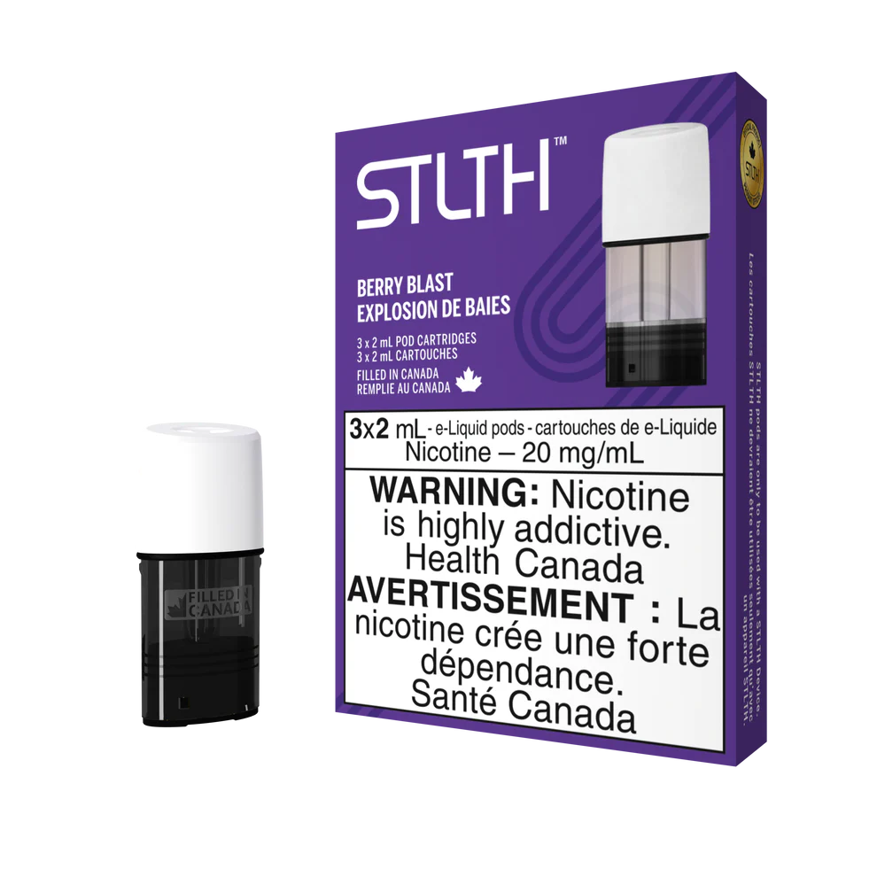 STLTH POD PACK (3 PACK) ~ BERRY BLAST