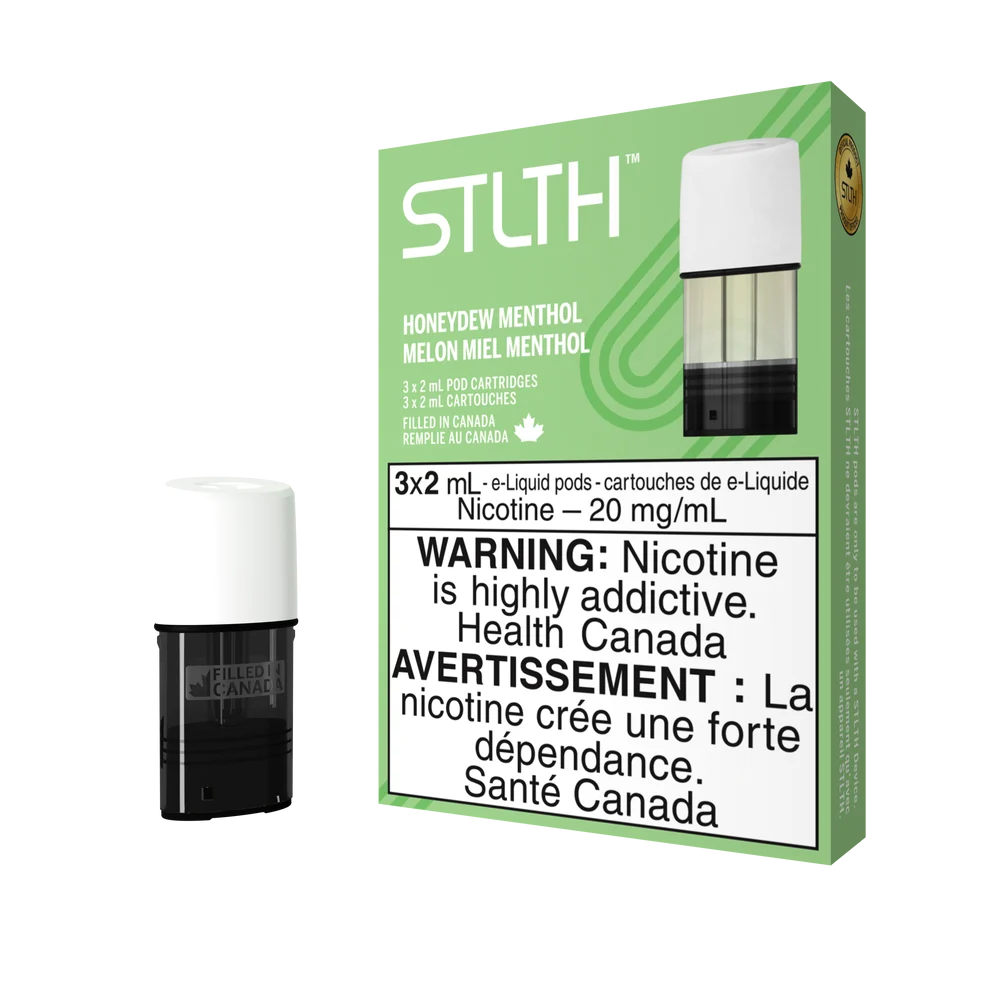 STLTH POD PACK (3 PACK) ~ HONEYDEW MENTHOL