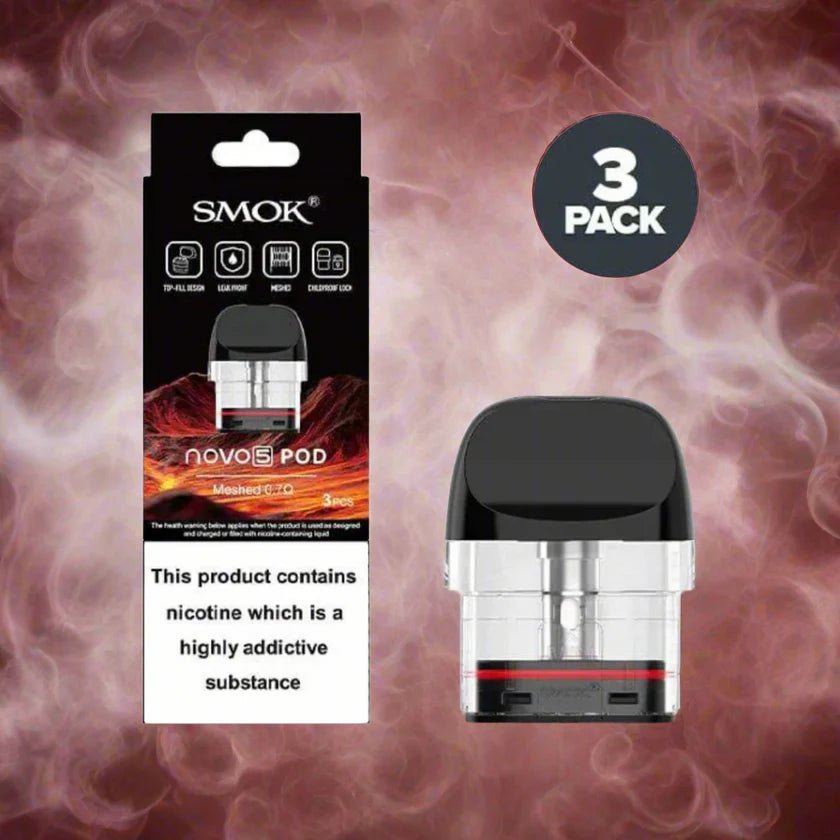 SMOK NOVO 5 REPLACEMENT POD (3 PACK)