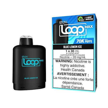 STLTH LOOP MAX 70K PODS ~ BLUE LEMON ICE