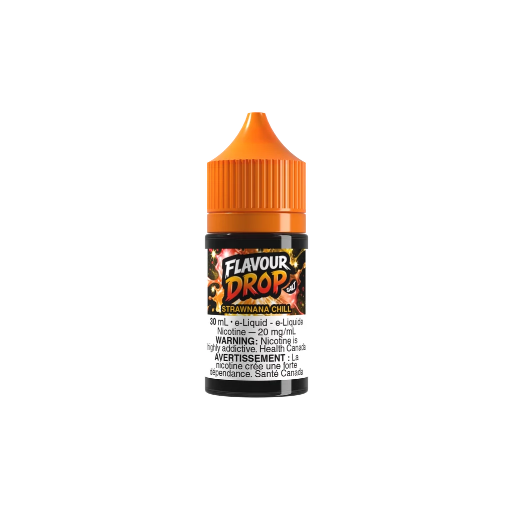 FLAVOUR DROP SALT 30ml ~ STRAWNANA CHILL