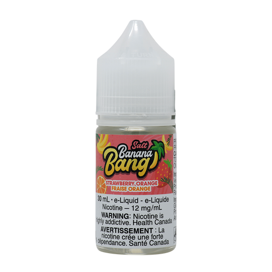 BANANA BANG ~ STRAWBERRY ORANGE 30ml 12mg SALT