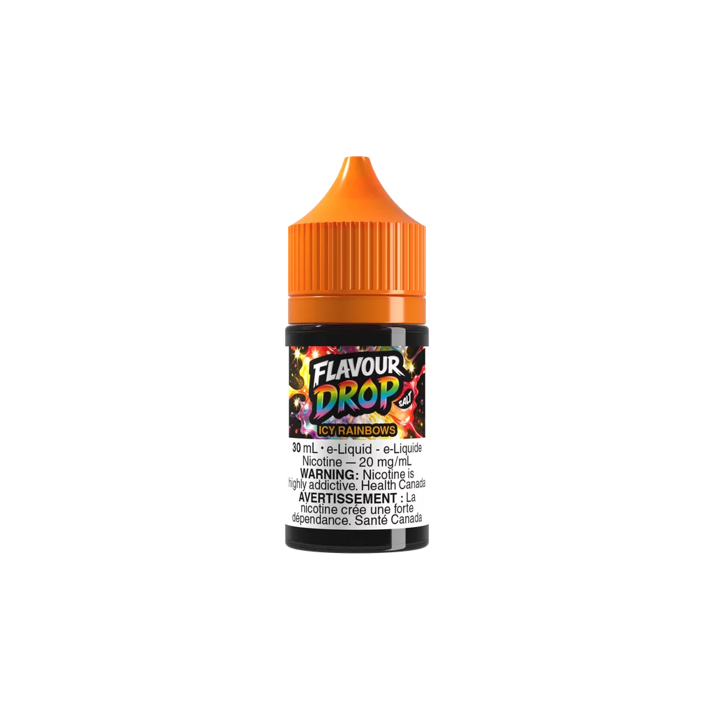 FLAVOUR DROP SALT 30ml ~ ICY RAINBOWS
