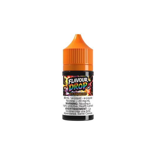 FLAVOUR DROP SALT 30ml ~ ICY RAINBOWS