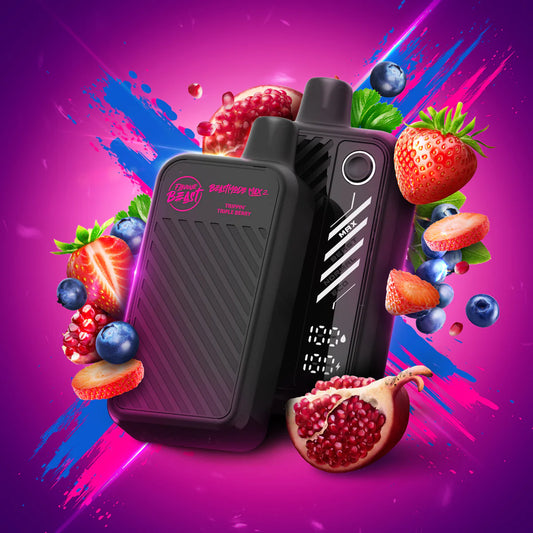 FLAVOUR BEAST MODE MAX 2 50K DISPOSABLE ~ TRIPPIN' TRIPLE BERRY