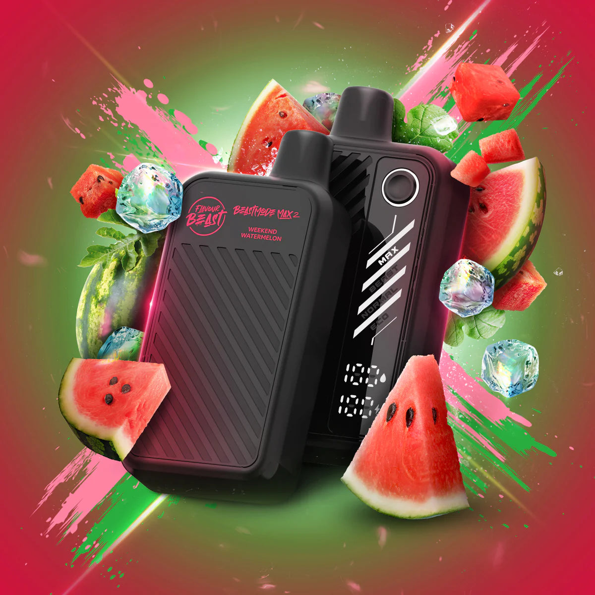FLAVOUR BEAST MODE MAX2 50K DISPOSABLE ~ WEEKEND WATERMELON ICED