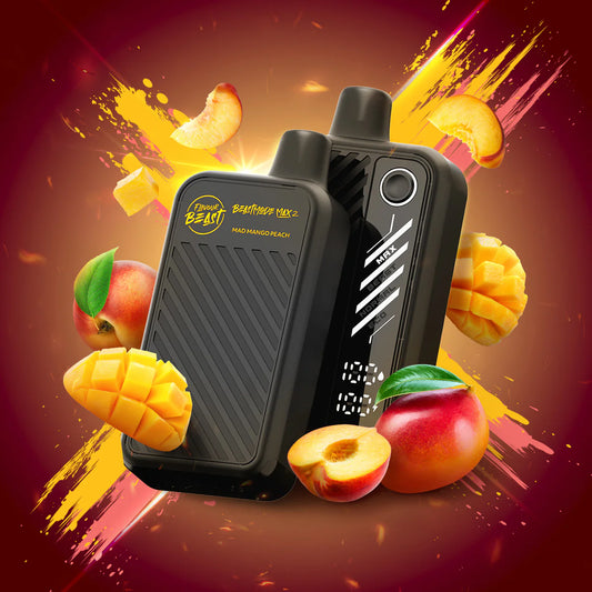 FLAVOUR BEAST MODE MAX 2 50K DISPOSABLE ~ MAD MANGO PEACH
