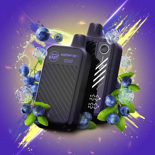 FLAVOUR BEAST MODE MAX 2 50K DISPOSABLE ~ SUPER SOUR BLUEBERRY