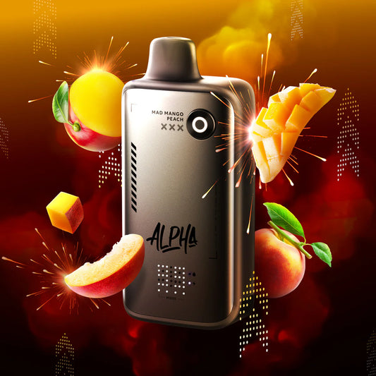FLAVOUR BEAST ALPHA 80K DISPOSABLE ~ MAD MANGO PEACH