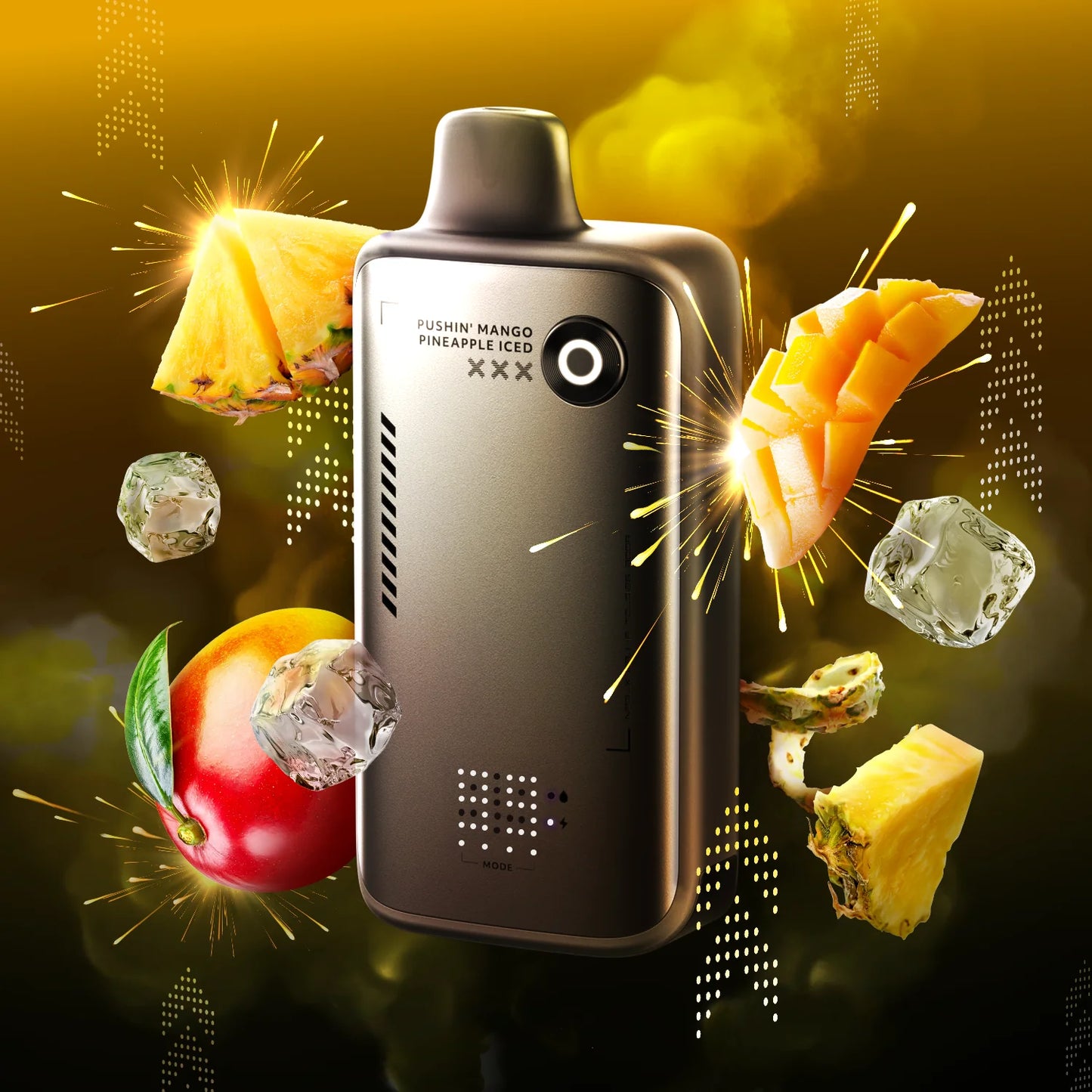 FLAVOUR BEAST ALPHA 80K DISPOSABLE ~ PUSHIN' MANGO PINEAPPLE ICED