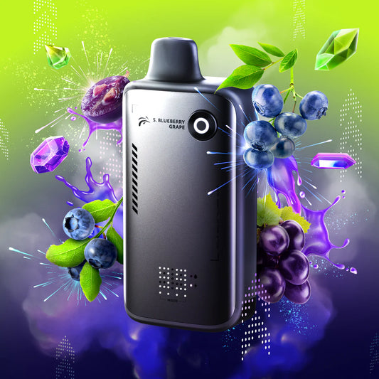 FLAVOUR BEAST ALPHA 80K DISPOSABLE ~ S BLUEBERRY GRAPE