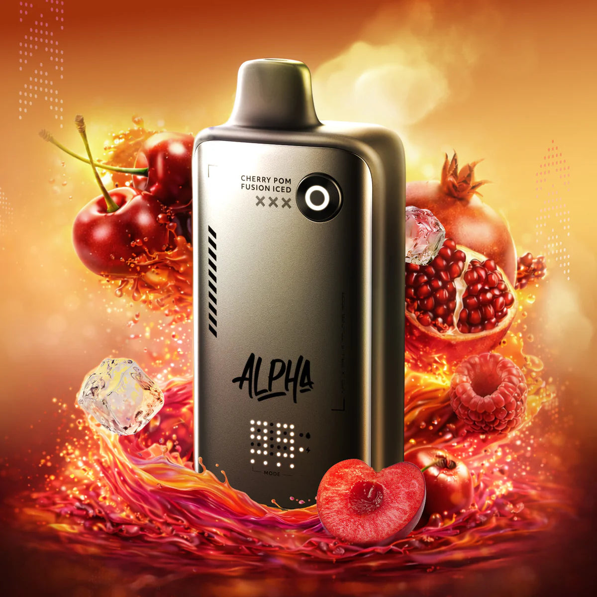 FLAVOUR BEAST ALPHA 80K DISPOSABLE ~ CHERRY POM FUSION