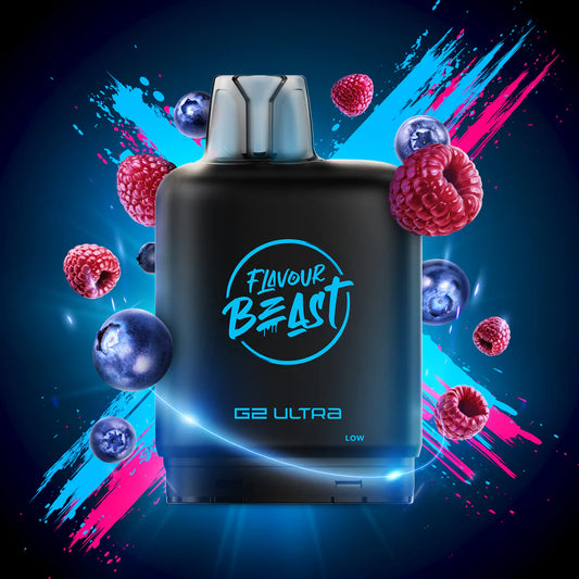 50K LEVEL X G2 ULTRA POD ~ BOMB BLUE RAZZ