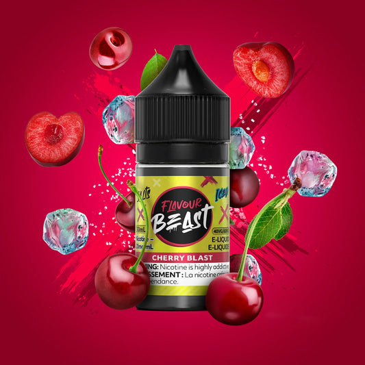 FLAVOUR BEAST E-LIQUID ~ CHERRY BLAST ICED