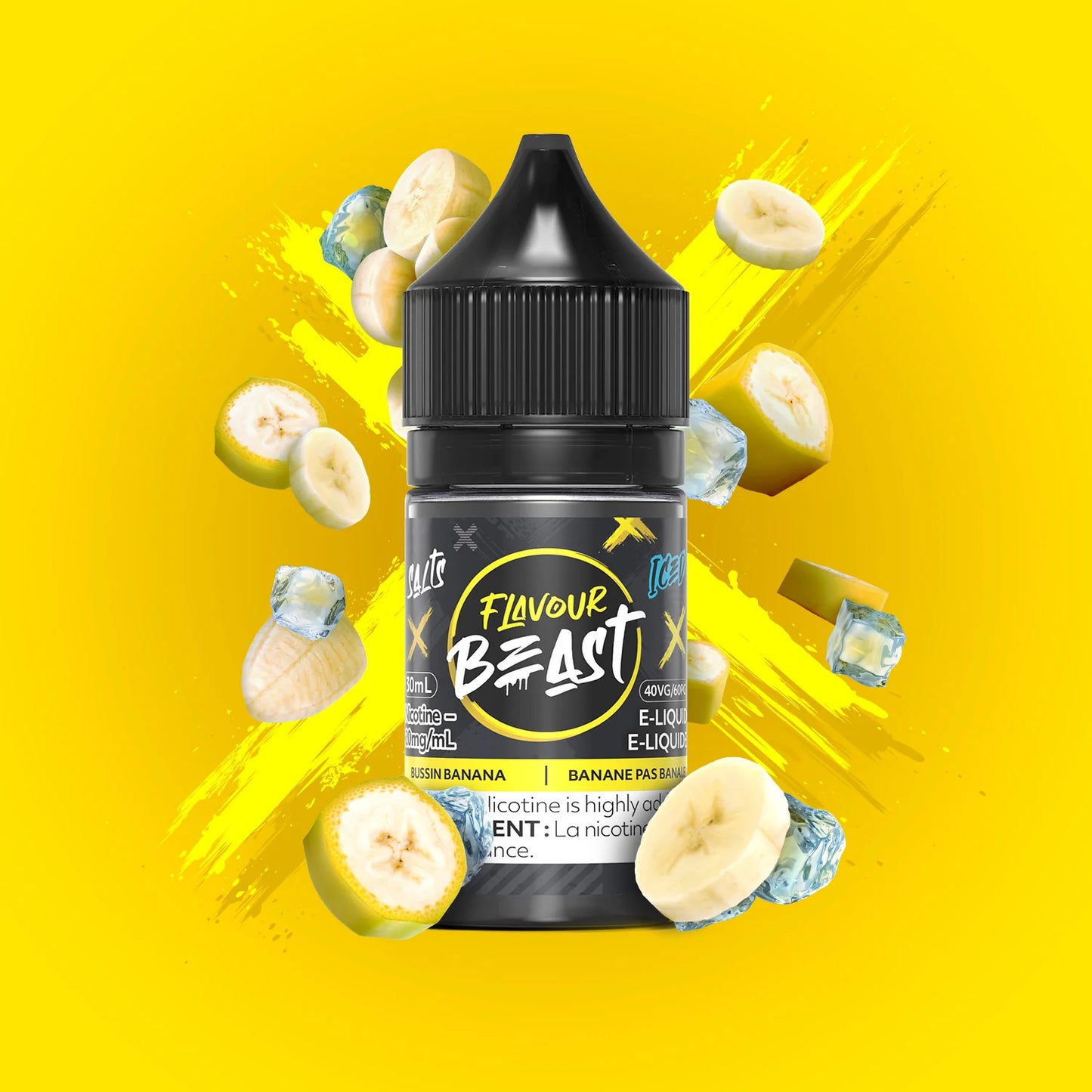 FLAVOUR BEAST E-LIQUID ~ BUSSIN' BANANA ICED