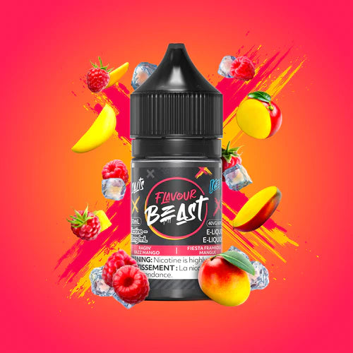 FLAVOUR BEAST E-LIQUID ~ RAGIN' RAZZ MANGO