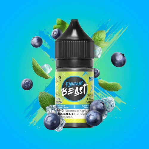 FLAVOUR BEAST E-LIQUID ~ BLESSED BLUEBERRY MINT