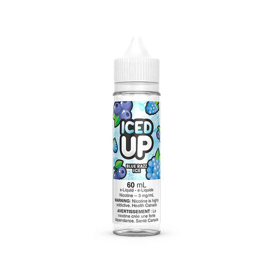 ICED UP ~ BLUE RAZZ ICE 60ml 6mg