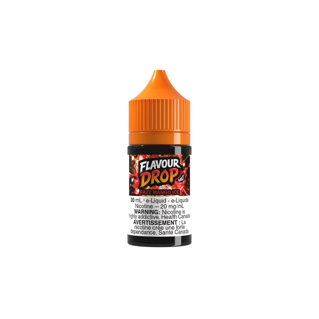 FLAVOUR DROP SALT 30ml ~ RAZZ MANGO ICE