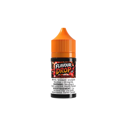 FLAVOUR DROP SALT 30ml ~ RAZZ MANGO ICE