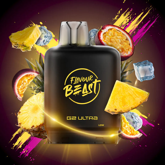 50K LEVEL X G2 ULTRA POD ~ PINEAPPLE PASSIONFRUIT ICED