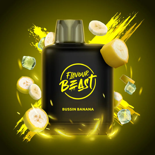 25K LEVEL X BOOST G2 POD ~ BUSSIN' BANANA ICED