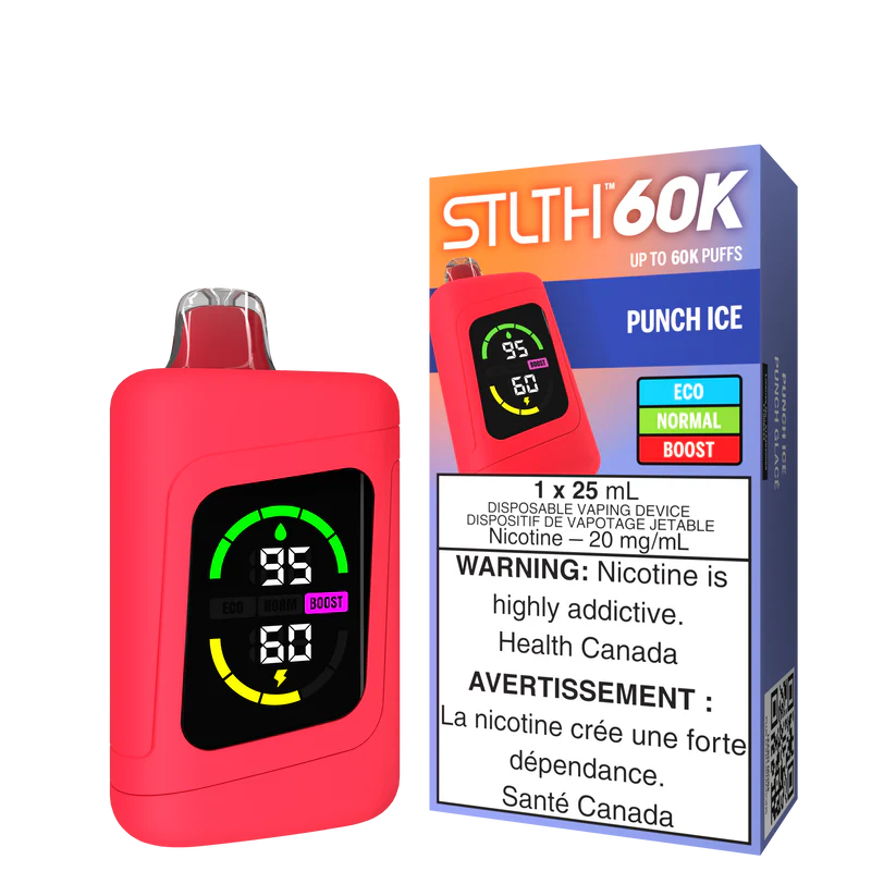 STLTH 60K DISPOSABLE ~ PUNCH ICE