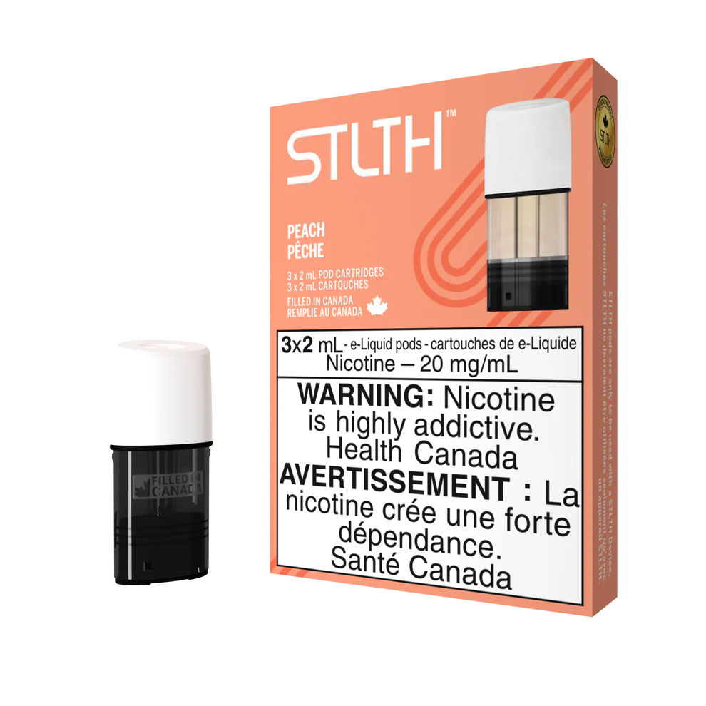 STLTH POD PACK (3 PACK) ~ PEACH