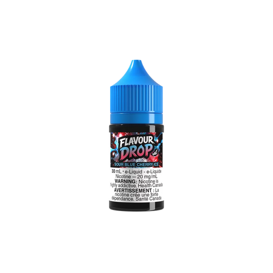 FLAVOUR DROP SALT 30ml ~ SOUR BLUE CHERRY ICE