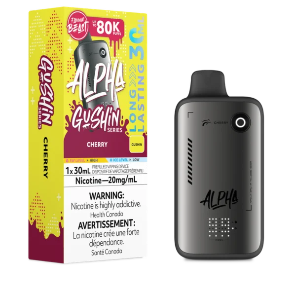 FLAVOUR BEAST ALPHA 80K DISPOSABLE ~ CHERRY