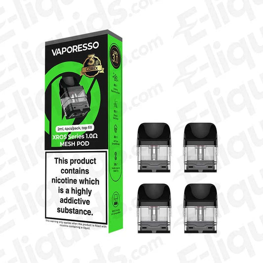 VAPORESSO XROS POD 1.0ohm 2ml 4PACK
